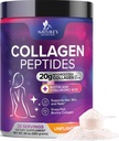 Collageen Peptides Powder for Women & Men - Hydrolyzed Type 1 & 3 Collageen Powder & Hyaluronic Acid - Vital Support for Hair, Nail, Skin, Bone & Joint Health - Zero Sugar, Unflavored - 28 Servers