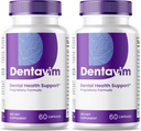 (2 verpakkingen) Dentavim Capsules - Alle natuurlijke zorg voor tanden en gom - Denta Vim Advanced (120 capsules)