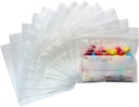 Serfeymi Pill Bags for Travel Pill Pouch Organizer Pack van 540 BPA Gratis 3 x 2,75 inch Herbruikbare Pill Zakken voor Geneeskunde met Schrijf op Label & Zipper Seal Waterdichte AM PM Pill Baggies voor Supplementen