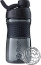 BlenderBattle 20-once Rose en Black Protein Shaker flessen met BlenderBall Wire Whisk