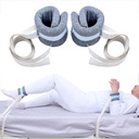 Hospital Bed Riemen,Patiënt medische beperkingen Limb Houders,Hospital Bedden Bed Kledij voor Hand, Voeten, Enkel of Arm Universele beperkingen Controle
