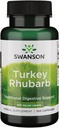 Swanson Turkije Rabarber - Traditioneel kruidensupplement ter bevordering van spijsverteringsondersteuning en gastro-intestinale gezondheid - natuurlijke formule - (100 capsules, 500 mg elk)
