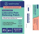 WELMATE Ultimate Pain Relief Duo: 4% Lidocaine Numbing Patch (30 Ct) & 5% Lidocaine Cream (2 Oz) 