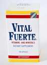 Vitaminen en mineralen Dieetsupplement 100 Capsules Antioxidant