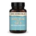 Dr. Mercola Hair, Skin and Nails - Biedt Biotine, Keratine en Hyaluronzuur - Premium Quality - Ondersteunt gezonde veroudering - Non-GMO, Glutenvrije & sojavrije - 30 capsules (30 porties)