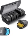 Weekly Pillen Organisators, 7-Dag AM/PM Medication Planner BPA-Free Vitamine Organizer Capsule Case met 14 afdelingen, Artritis Vriendelijk Portable Pillen Container voor Medicijnen Vitaminen