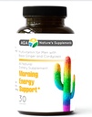 AGA Nature's Supplementen Morning Energy Ondersteuning Multivitamine voor mannen met zwarte gember en cordyceps 30 capsules