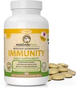Immuun ondersteuning hondensupplement - Allergie en jeuk verlichting met vitamine B complex, calcium, ijzer. Mineraal, Brouwers Gist voor Allergieën - Immuniteit Honden Vitaminen. (Bacon smaak, 60 tabs)