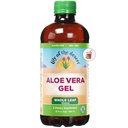 Lily van de woestijn Aloë Vera Gel, conserveringsvrije - hele blad gefilterd dikker consistentie Aloë Vera Drink met natuurlijke vitamines, spijsverteringsenzymen voor Gut Health, Wellness, Glowing Skin, 32 Fl Oz