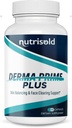 Derma Prime Plus - huidbalans en gezichtsheldering ondersteuning I Antiveroudering Supplement I voor duidelijke gladde huid, gezonde haren en nagels I verbeteren huidgezondheid I verjongende complex I (1)
