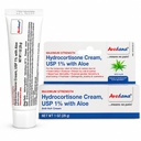 Hydrocortison Cream 1 Ounce Eczeam Cream met Aloe Vera 