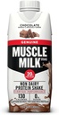 Muscle Milk Originele Proteïne Shake, Chocolate, 11 Fl Oz Karton, 12 Pack, 25g Proteïne, Zero Sugar, Calcium, Vitaminen A, C & D, 5g Fiber, Energizing Snack, Workout Herstel, Verpakking mei Vary