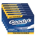 Goody's extra sterke hoofdpijn poeders 50 ea (verpakking van 6)
