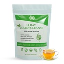 Laicuherb Biologische 14 dagen Colon Reinigen Thee voor lichaamsreiniging & detox, Natuurlijke Colon Detox Thee met kruiden Blend voor mannen & vrouwen Digestieve Gezondheid & gental Gut Cleanse, Cafeïnevrij