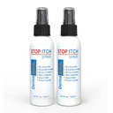 Dermasolve Stop Itch Spray with 100% Organic Neem Oil, Scalp and Body Psoriasis Relief, Dry Skin, Bites, Sunburn, Burns and Rashes