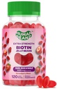 Biotine Jelly Bean Gummy Vitaminen, Extra Sterkte Biotine voor haar, huid en nagels, 5000 mcg per Serving, Haargroei Vitaminen voor mannen en vrouwen, 120 Aardbei Blast Jelly Bonen, Kosjer