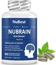 NuBrain Booster - Brain Supplement for Brain Booster, Memory, Focus & Clarity Support with St. John
