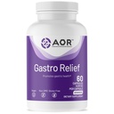 AOR, Gastro Relief, Natural Supplement for Gastro Health with Mastic Gum and Vitamin C, Vegan, 60 capsules (30 porties)