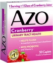 AZO All Natural Concentrated Cranberry Tablets, 50 Count (Pack of 3)