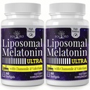 Fogoro Melatonine 60 mg-val Slaap sneller, blijf langer slapen, hoge dosis, 60 Count(verpakking van 2)