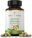Florida Herbal Pharmacy, Abricot-Gaviola Supplement Capsules 10:1 (120 Capsules) 500 mg per capsule, 1000 mg Serving (Pack of 1)