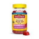 Nature Made Advanced Multivitamin Gummies 50 + for Her, Womens Multivitamins Gummies with Magnesium Citrate, Vitamin D3, Zinc, Calcium and All 8 B Vitamins, 84 Count, 28 Day Supply