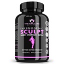 Thermogenic Fat Burner, Apetite Suppressant, Gewichtsverlies Supplement voor vrouwen & Mannen, Metabolisme, Energie, Focus, Hersenen, Cafeïne Pillen met Chroom, Groene Thee Extract, L Theanine, Sculpt 60 Capsules