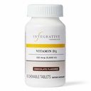 Integrative Therapeutics Vitamin D3 125 mcg - Vitamin D Supplement for Bone Health & Immune Support* - Glutenvrij en zuivelvrij - Chocolate Flavored, 90 kauwtabletten (90 porties)