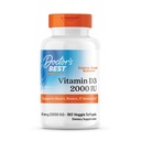 Best Vitamin D3 2000 I.E. Softgels voor mannen en vrouwen - Vitamin D Supplement voor Immuun System & Heart Health Support, 50 mcg per Serving, Vit D 3, Non GMO, Gluten & Soy Free - 180 Veggie Softgels