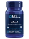 Life Extension GABA, Stress Support, GABA Supplement, Goede Ondersteuning, Slaap, Ontspannen, Glutenvrij, Non-GMO, Vegetarisch, 60 Capsules