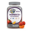 Multigummies Supplementen, Gummy Vitaminen voor Vrouwen Zilver 50 Plus Multivitamine, met vitamine D, B6 & B12, Vitaminen en Supplementen, Fruit smaak, 140 Graaf Gummies (Vrouwen 50+)