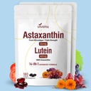 VivoNu 14-in-1 Astaxanthine 24mg & Luteïne 40mg met Zeaxanthine Supplementen, 12 maand supply, 360 Softgels, 2 Bag