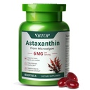 Astaxanthine 6 mg, Premium astaxanthine Supplement met antioxidant Activiteit, Ondersteunt oog, huid, gewrichts- en immuunsysteem gezondheid. Verse microalgen Bron, Non-GMO, Glutenvrij - 60 softgels