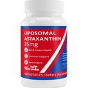 35 mg Liposomale Astaxanthine Supplement - Krachtige antioxidant ondersteuning voor de huid, gewrichts- en ooggezondheid - Natuurlijke anti-aging formule met Pure Astaxanthine - Vegan, Non-GMO, 60 capsules