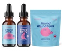JoySpring SleepBerry Melatonine met vlierbes, saffraansupplement en geniale druppels voor kinderen