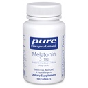 Pure Encapsulations Melatonine 3 mg - Antioxidant Supplement ter ondersteuning van natuurlijke slaap en verlichting van af en toe slapeloosheid - voor natuurlijke slaapondersteuning* - 180 capsules