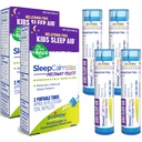Boiron SleepCalm Kids Slaaphulp voor diepe, ontspannende, rustgevende nachtrust - Melatonine-vrije en niet-gewoonte-vorming - 80 Pellets per buis - 4 Totaal Tubes Slaaprust