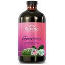 Serene Kruiden Soursop Bitters Liquid with Sursop Leaves for Gut Cleanse, Detox & Immune Boost with Black Seed, Moringa, Irish Moss, Ashwaganda, Turmeric, 16 fl oz (16 fl Oz (Pack of 1), Mixed Berry)
