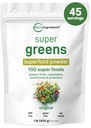Micro Ingrediënten Super Greens Poeder, 1lb 