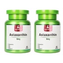 JulyDeer 2 Flessen Astaxanthine 6 mg met Nicotinamide Vitamine E Premium Antioxidant Supplement EGT GSH - voor huid, oog, gewrichts- en immuunsysteem Gezondheid Cel Gezondheid en Energie