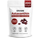 Divani Astaxanthine, Natuurlijk Astaxanthine, Non-GMO, Glutenvrij, Sojavrij, Dagelijks Oog, Huidondersteuning (1)