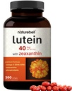 Luteïne 40mg + Zeaxanthine 1,600mcg, 360 Softgels 