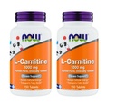 NOW Foods Supplementen, L-Carnitine 1000 mg, zuiverste vorm, carnipure, aminozuur, fitness ondersteuning*, 150 tabletten (verpakking van 2)