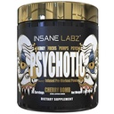 Insane Labz Psychotic Gold, High Stimulant Pre Workout Powder, Extreme Lasting Energy Focus, Pompen en Endurance met Beta Alanine, DMAE Bitrate, NO Booster (35 Servers, Cherry Bomb)