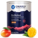 Gnarly Nutrition Natural Pre-Workout Powder, Mango 