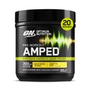 Optimale voeding Amped Pre-Workout, met Citrulline, Beta-Alanine, Nootropics en 300 mg cafeïne voor energie, Tropical Fury, 20 Servings (Verpakking mei Vary)