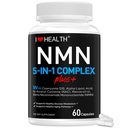 NMN Complex Plus+ for Women & Men with NAC, Alpha Lipoic Acid, CoQ10 & Resveratrol 