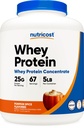 Nutricost Wei eiwitconcentraatpoeder (Pumpkin Spice) 5 LB - 25g eiwit, GGO-vrij, glutenvrij, 67 porties