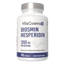 Diosmin Hesperidin 1200 mg Complex, 240 capsules, Citrus Bioflavonoïden Rich Fruit Extract, 100% vegetarisch, niet-GMO en Glutenvrij (180 telling)