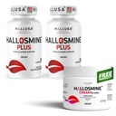Hallusa Natural Hallosmine Plus 500 mg Diosmin + Bonus Leg Cream | Extra Strength Circulation & Vein Support Supplement for Vascular Health, Visible Veins, Swelling & Heavy Legs, 120 Capsules